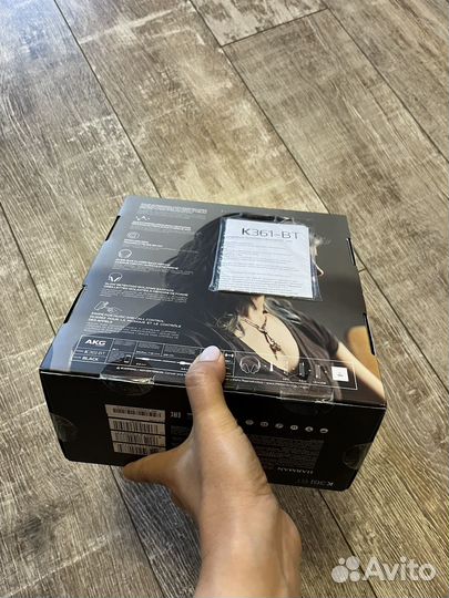 Наушники студийные Bluetooth AKG K361-BT новые