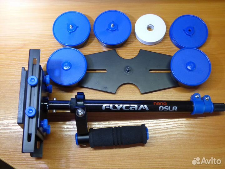 Стабилизатор (стэдикам) flycam Nano для dslr и вид
