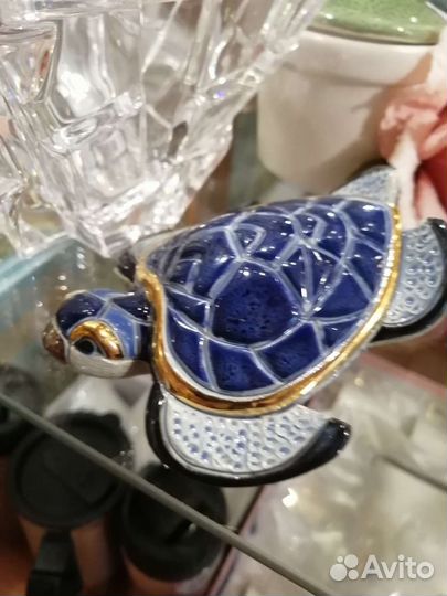 Cтатуэтка черепаха морская de Rosa Уругвай