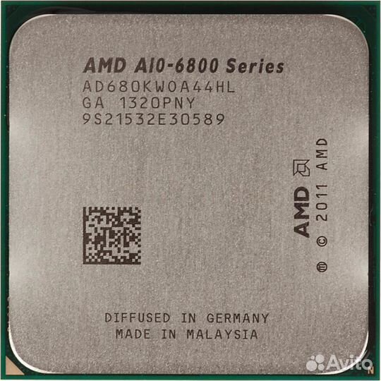 Процессор AMD A10-6800K FM2, 4 x 4100 мгц