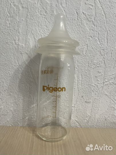 Pigeon бутылочка стекло