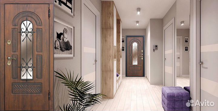 Двери межкомнатные новые с установкой