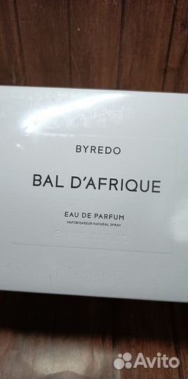 Byredo BAL D'afrique оригинал чесный знак