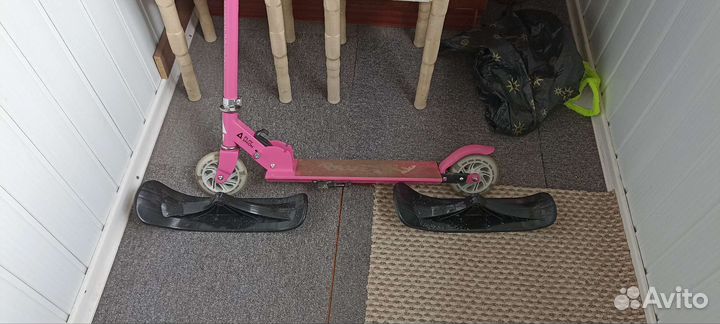 Самокат детский двухколесный бу