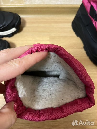 Сапоги для девочки зима 35