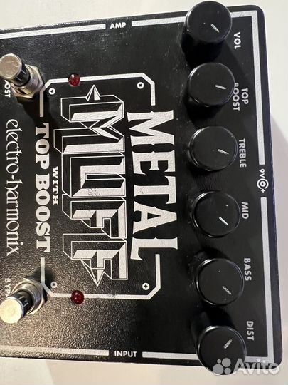 Electro-Harmonix (EHX) Metal Muff With Top Boost