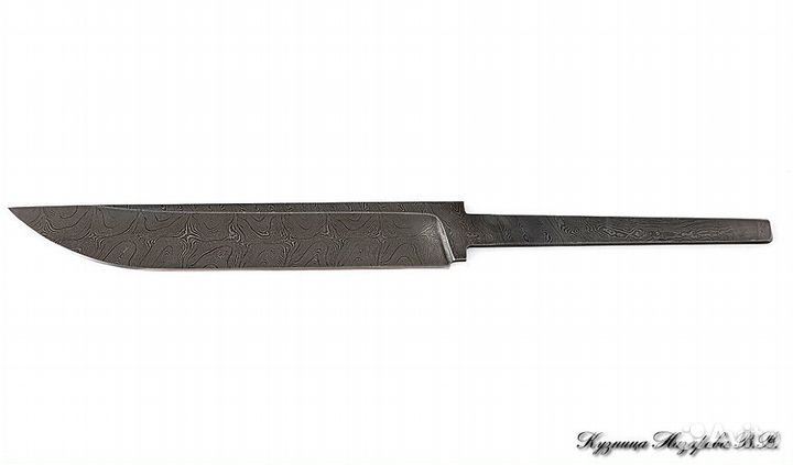 Клинок Якут большой дамаск