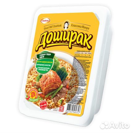 Лапша доширак со вкусом кимчи 90г