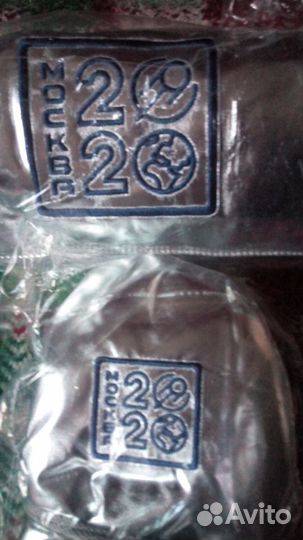 Варежки, шапка и шарф Московские сезоны