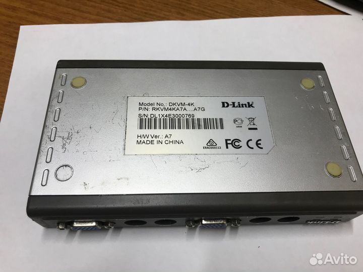 KVM переключатель D-Link dkvm-4K