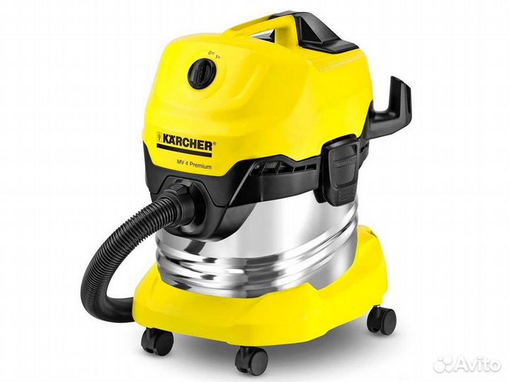 Профессиональный пылесос Karcher WD 4 Premium