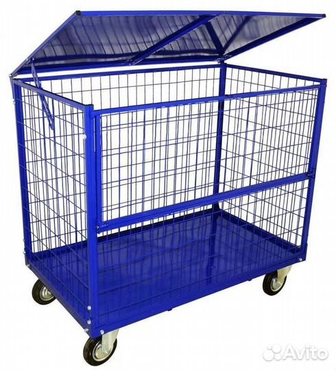 Сетчатый металлический шкаф