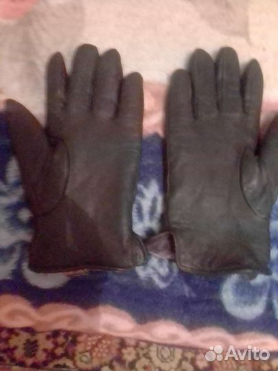 Мужские кожаные перчатки