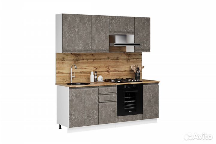 Модульная кухня Бруклин 2,0 м