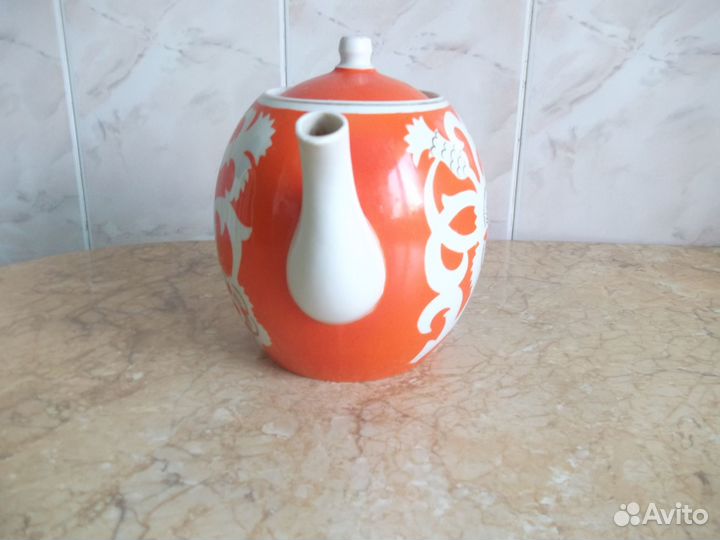 Чайник. Заварочный. СССР и пиалы