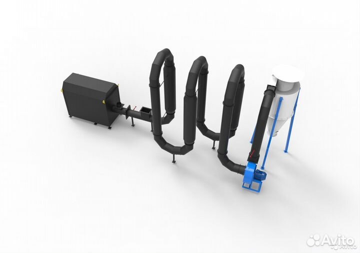 Аэродинамический сушильный агрегат