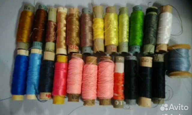Нитки советские для шитья и вязания