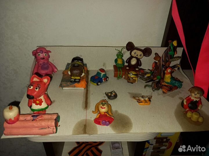 Пластелиновые фигурки