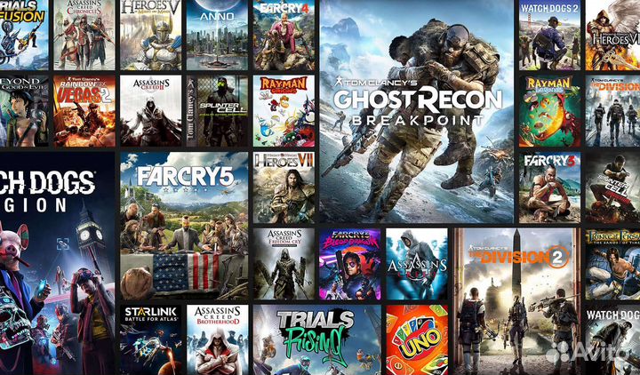 Ubisoft Connect, Любые Игры и Дополнение (PC)