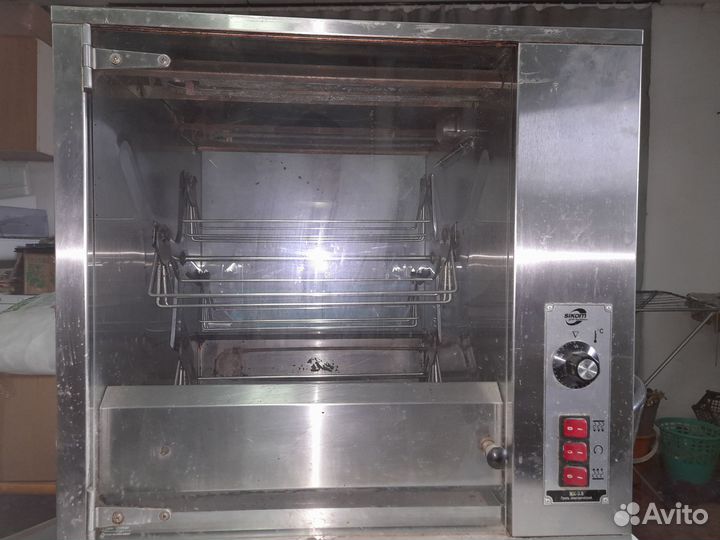 Электро гриль бу