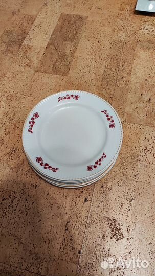 Тарелки суповые и десертные СССР