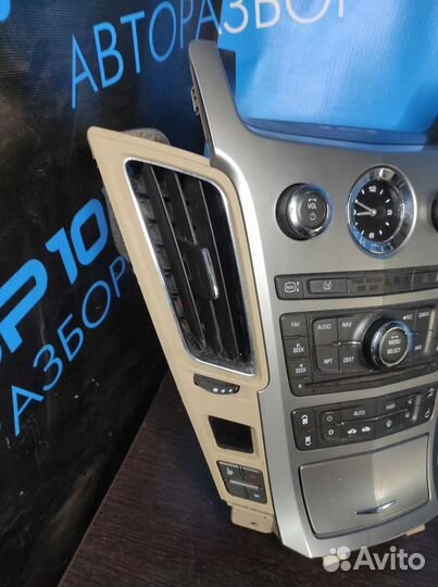 Блок управления магнитолой Cadillac CTS 2