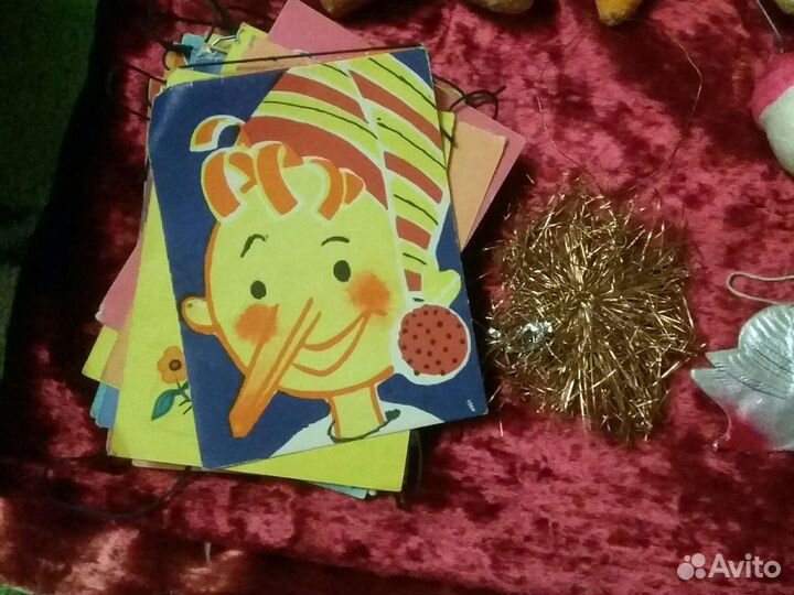 Елочные игрушки СССР одним лотом