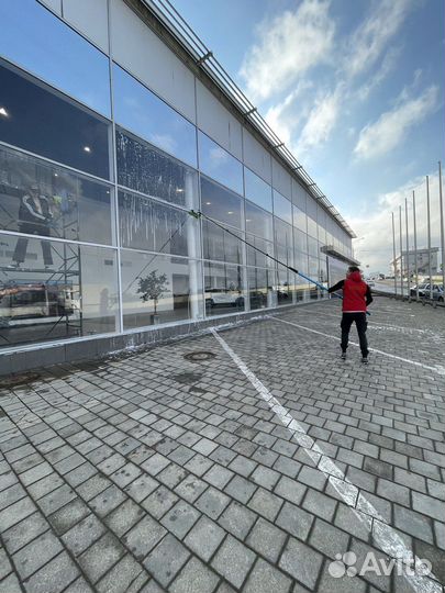 Мойка окон и фасадов зданий