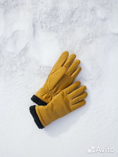 Перчатки тёплые, женские Hofler,размер 6.5