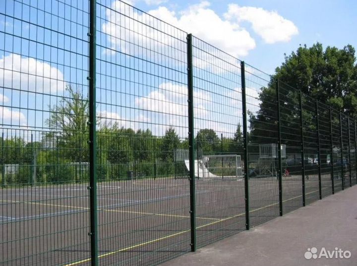 Забор из 3D сетки 40 метров