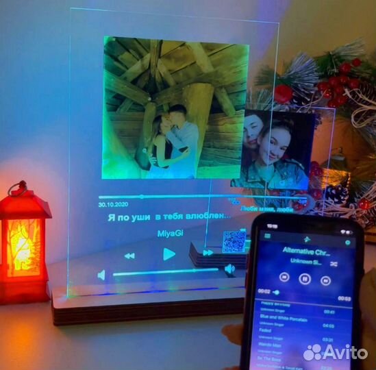 Рамка с живым фото