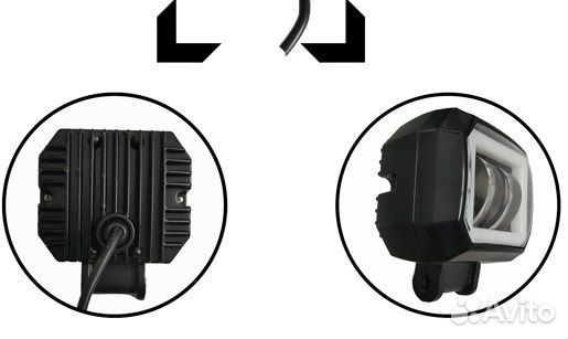 Светодиодная фара дополнительная