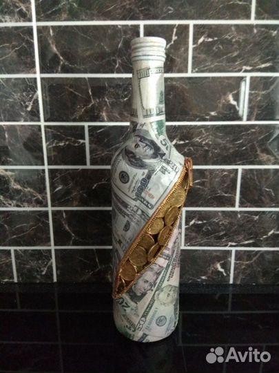 Декупаж бутылок