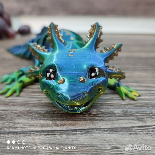 Кот сфинкс котёнок 3D 3Д игрушка подвижная