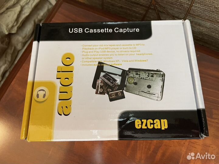 Аудиоплеер кассетный с функцией оцифррвки