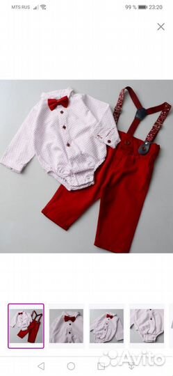 Комплект костюм для мальчика 80 см