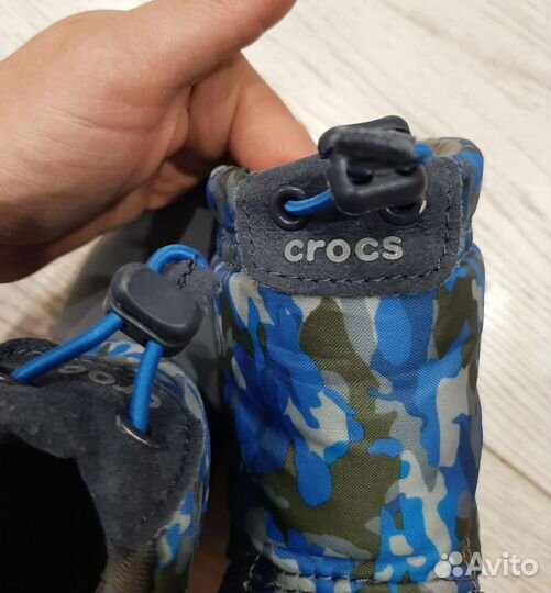 Crocs сапоги детские