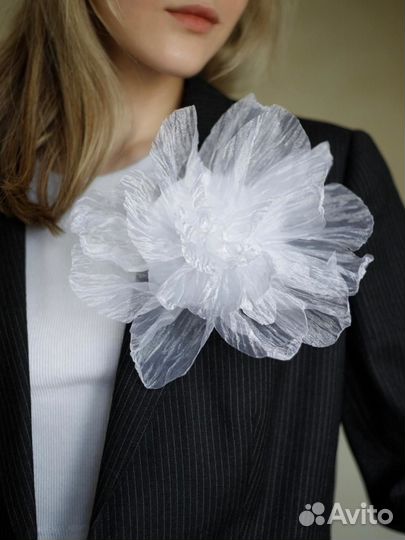 Брошь Роза/Брошь Роза для одежды/Заколка для волос