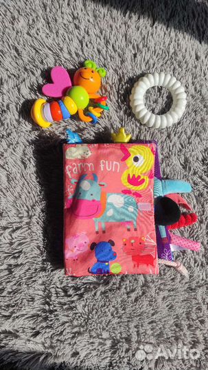 Прорезыватель + книжка-шуршалка