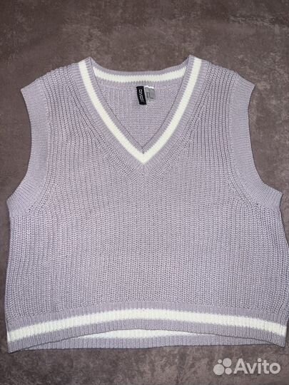 Жилетка вязаная hm