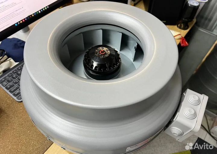 Вентилятор канальный Круглый монтаж