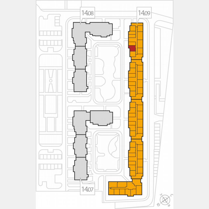 1-к. квартира, 42,3 м², 4/8 эт.