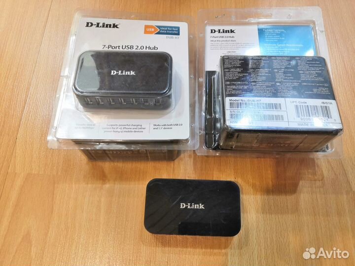 USB-разветвитель D-Link DUB-H7 (7 портов)