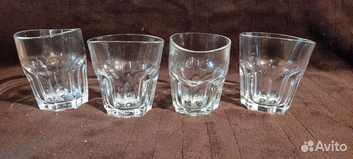 Набор пьяных стаканов 4шт