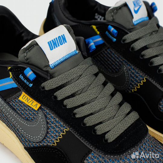 Кроссовки Union LA x Nike Field General Black Crea