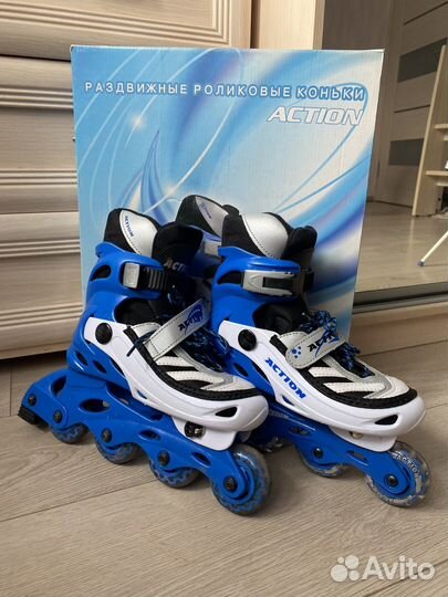 Раздвижные роликовые коньки Action