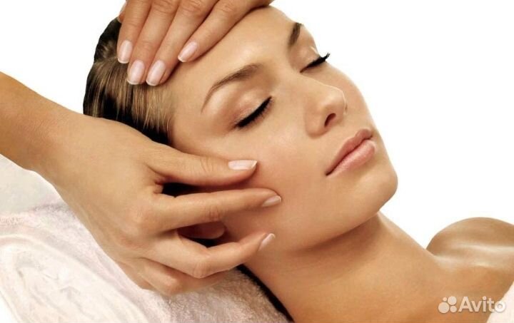 Массаж лица+ швз
