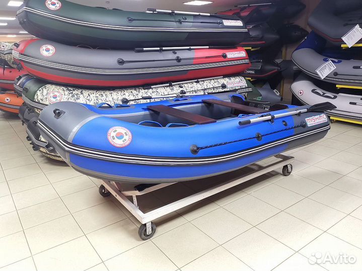 Лодка mishimo PRO 370 синяя