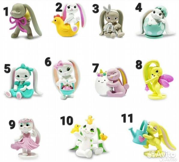 Chupa chups piglette коллекционные игрушки