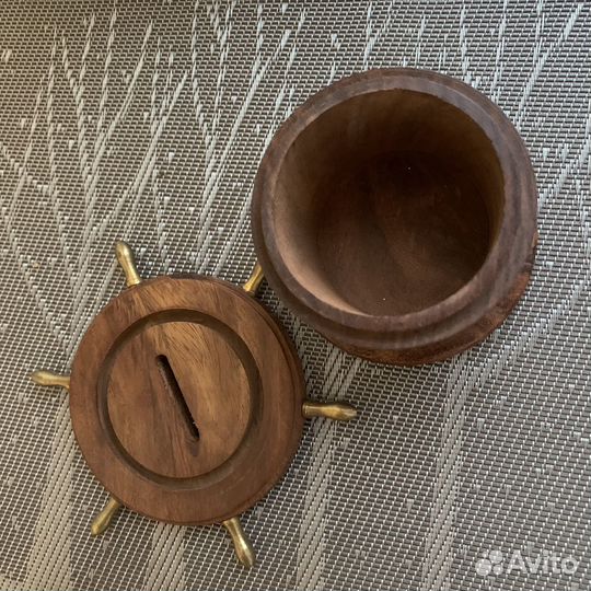 Копилка деревянная 